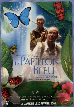 Le papillon bleu - The Blue Butterfly